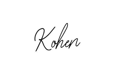 The best way (Bearetta-2O07w) to make a short signature is to pick only two or three words in your name. The name Kohen include a total of six letters. For converting this name. Kohen signature style 12 images and pictures png