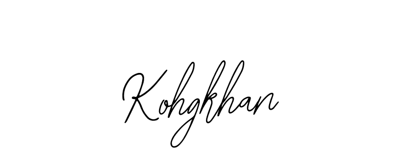 How to make Kohgkhan name signature. Use Bearetta-2O07w style for creating short signs online. This is the latest handwritten sign. Kohgkhan signature style 12 images and pictures png