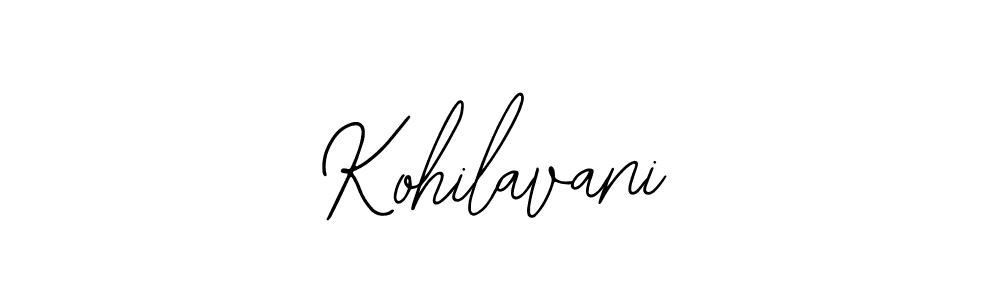 Make a short Kohilavani signature style. Manage your documents anywhere anytime using Bearetta-2O07w. Create and add eSignatures, submit forms, share and send files easily. Kohilavani signature style 12 images and pictures png