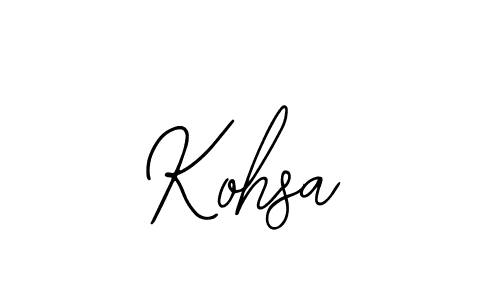 Also we have Kohsa name is the best signature style. Create professional handwritten signature collection using Bearetta-2O07w autograph style. Kohsa signature style 12 images and pictures png