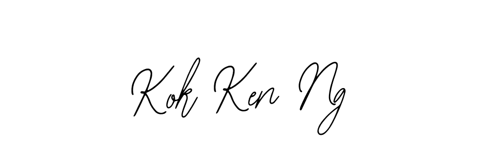 Also You can easily find your signature by using the search form. We will create Kok Ken Ng name handwritten signature images for you free of cost using Bearetta-2O07w sign style. Kok Ken Ng signature style 12 images and pictures png