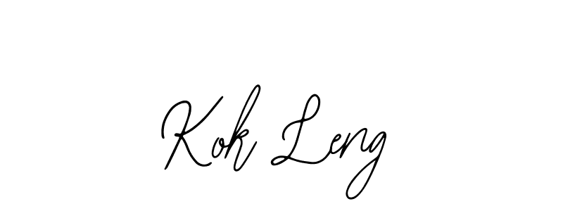 Make a beautiful signature design for name Kok Leng. Use this online signature maker to create a handwritten signature for free. Kok Leng signature style 12 images and pictures png