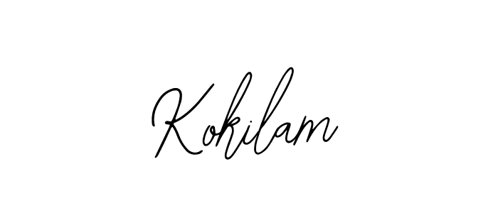 Similarly Bearetta-2O07w is the best handwritten signature design. Signature creator online .You can use it as an online autograph creator for name Kokilam. Kokilam signature style 12 images and pictures png