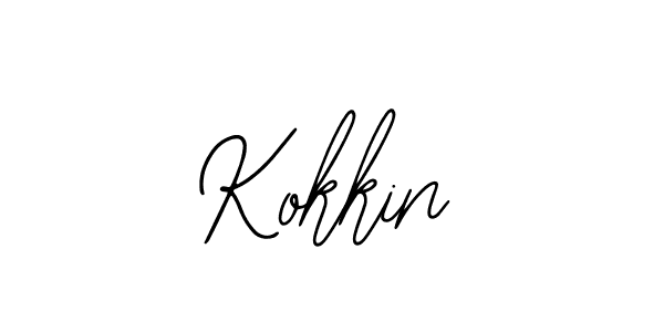 Bearetta-2O07w is a professional signature style that is perfect for those who want to add a touch of class to their signature. It is also a great choice for those who want to make their signature more unique. Get Kokkin name to fancy signature for free. Kokkin signature style 12 images and pictures png