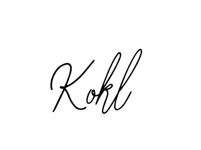Make a beautiful signature design for name Kokl. With this signature (Bearetta-2O07w) style, you can create a handwritten signature for free. Kokl signature style 12 images and pictures png