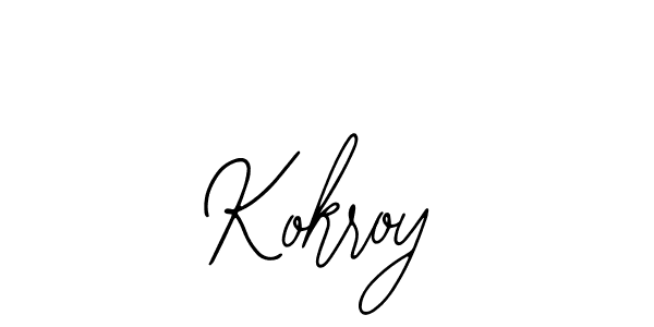 Make a short Kokroy signature style. Manage your documents anywhere anytime using Bearetta-2O07w. Create and add eSignatures, submit forms, share and send files easily. Kokroy signature style 12 images and pictures png