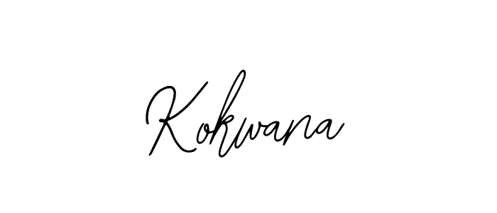 How to make Kokwana name signature. Use Bearetta-2O07w style for creating short signs online. This is the latest handwritten sign. Kokwana signature style 12 images and pictures png