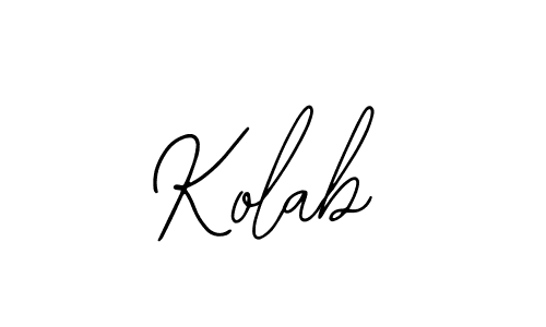 Create a beautiful signature design for name Kolab. With this signature (Bearetta-2O07w) fonts, you can make a handwritten signature for free. Kolab signature style 12 images and pictures png