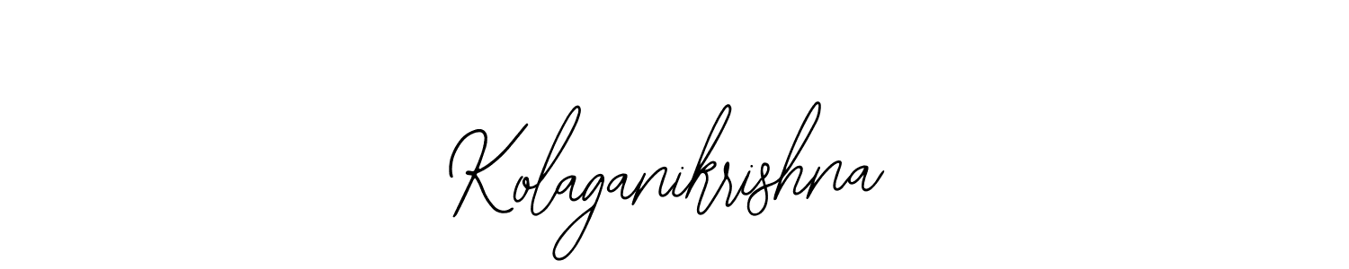 Make a beautiful signature design for name Kolaganikrishna. With this signature (Bearetta-2O07w) style, you can create a handwritten signature for free. Kolaganikrishna signature style 12 images and pictures png