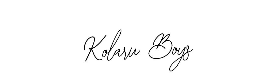 Best and Professional Signature Style for Kolaru Boys. Bearetta-2O07w Best Signature Style Collection. Kolaru Boys signature style 12 images and pictures png