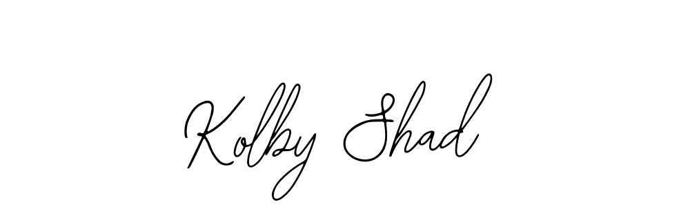 Make a beautiful signature design for name Kolby Shad. Use this online signature maker to create a handwritten signature for free. Kolby Shad signature style 12 images and pictures png