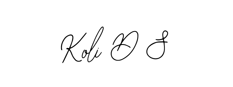 Bearetta-2O07w is a professional signature style that is perfect for those who want to add a touch of class to their signature. It is also a great choice for those who want to make their signature more unique. Get Koli D S name to fancy signature for free. Koli D S signature style 12 images and pictures png
