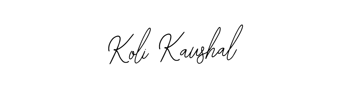 It looks lik you need a new signature style for name Koli Kaushal. Design unique handwritten (Bearetta-2O07w) signature with our free signature maker in just a few clicks. Koli Kaushal signature style 12 images and pictures png