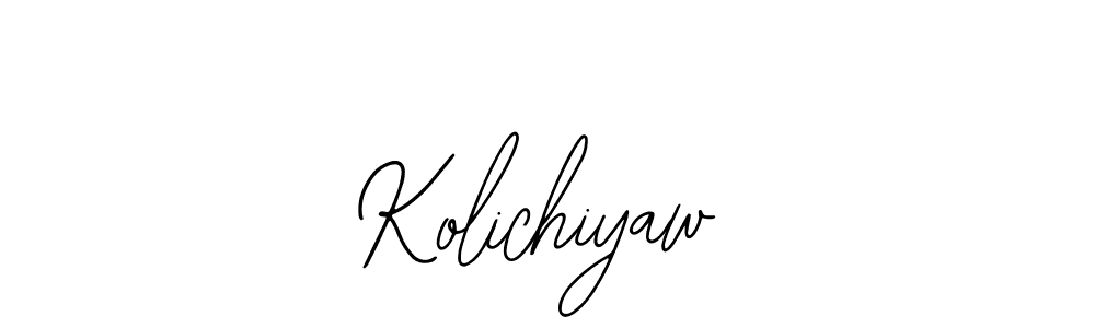 Bearetta-2O07w is a professional signature style that is perfect for those who want to add a touch of class to their signature. It is also a great choice for those who want to make their signature more unique. Get Kolichiyaw name to fancy signature for free. Kolichiyaw signature style 12 images and pictures png