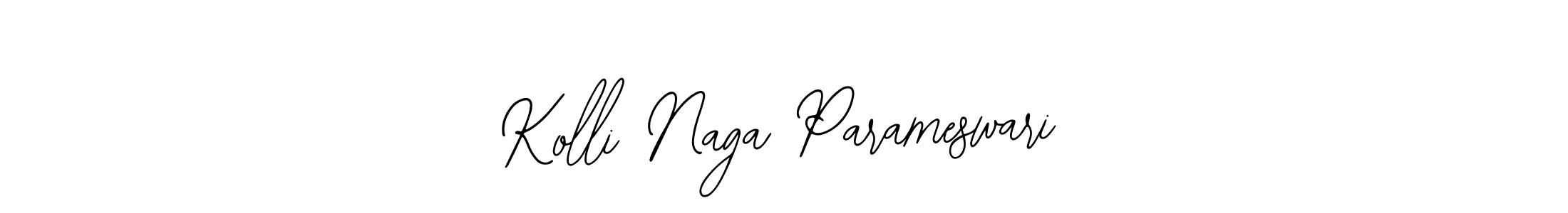 The best way (Bearetta-2O07w) to make a short signature is to pick only two or three words in your name. The name Kolli Naga Parameswari include a total of six letters. For converting this name. Kolli Naga Parameswari signature style 12 images and pictures png
