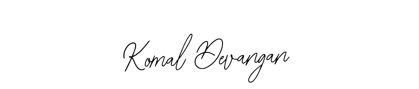 How to make Komal Devangan signature? Bearetta-2O07w is a professional autograph style. Create handwritten signature for Komal Devangan name. Komal Devangan signature style 12 images and pictures png