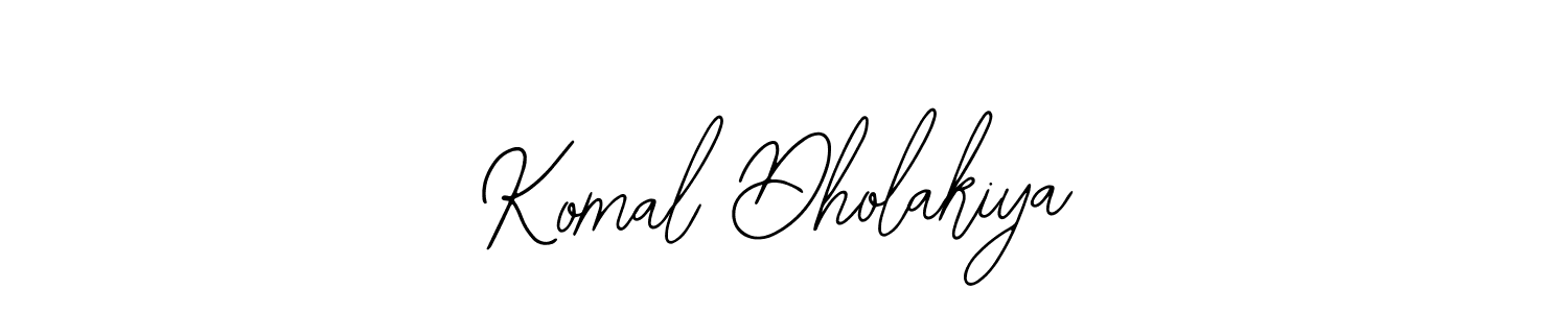 Make a beautiful signature design for name Komal Dholakiya. With this signature (Bearetta-2O07w) style, you can create a handwritten signature for free. Komal Dholakiya signature style 12 images and pictures png