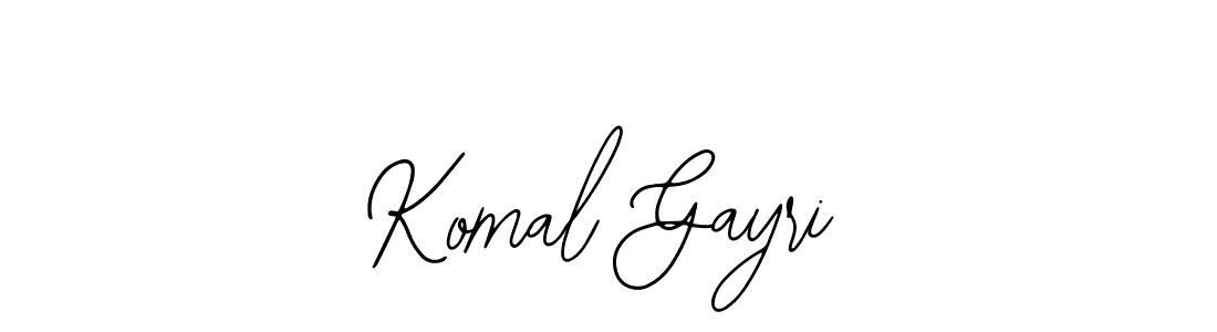Also You can easily find your signature by using the search form. We will create Komal Gayri name handwritten signature images for you free of cost using Bearetta-2O07w sign style. Komal Gayri signature style 12 images and pictures png