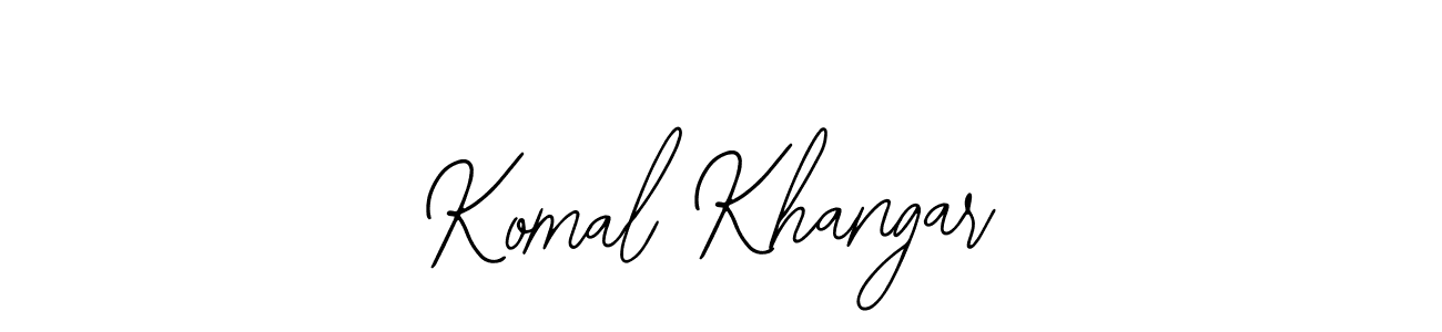 How to Draw Komal Khangar signature style? Bearetta-2O07w is a latest design signature styles for name Komal Khangar. Komal Khangar signature style 12 images and pictures png