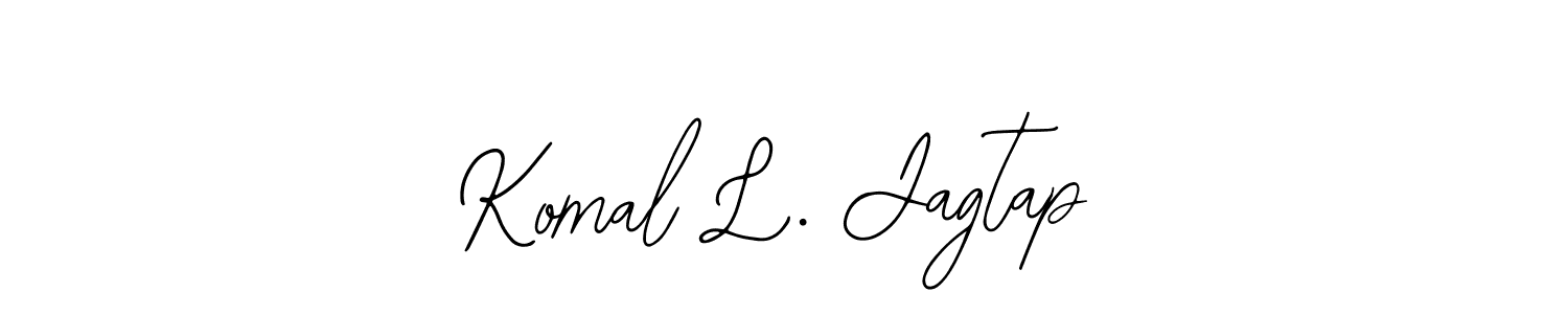 Once you've used our free online signature maker to create your best signature Bearetta-2O07w style, it's time to enjoy all of the benefits that Komal L. Jagtap name signing documents. Komal L. Jagtap signature style 12 images and pictures png