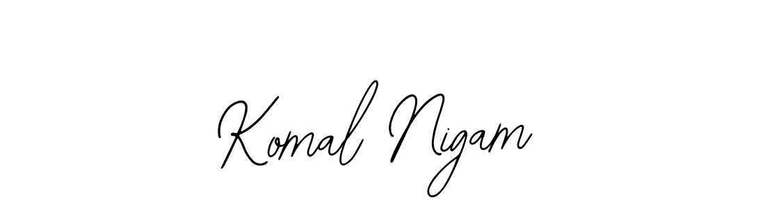 How to Draw Komal Nigam signature style? Bearetta-2O07w is a latest design signature styles for name Komal Nigam. Komal Nigam signature style 12 images and pictures png