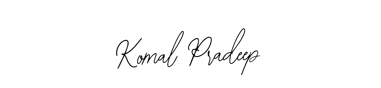 Best and Professional Signature Style for Komal Pradeep. Bearetta-2O07w Best Signature Style Collection. Komal Pradeep signature style 12 images and pictures png