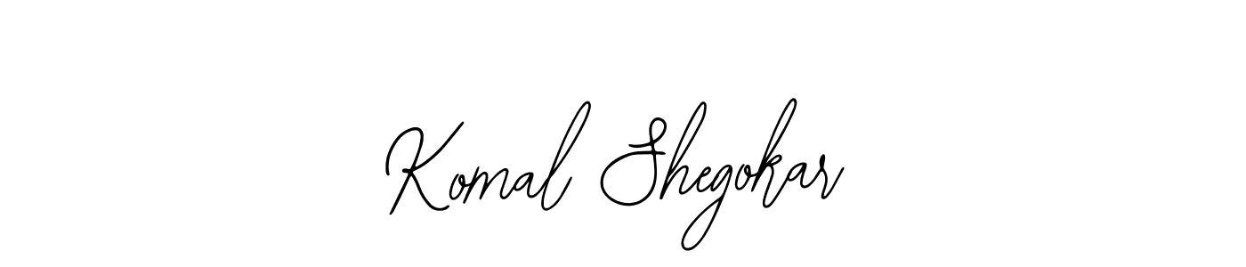 How to make Komal Shegokar signature? Bearetta-2O07w is a professional autograph style. Create handwritten signature for Komal Shegokar name. Komal Shegokar signature style 12 images and pictures png