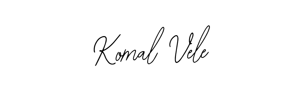 Make a beautiful signature design for name Komal Vele. With this signature (Bearetta-2O07w) style, you can create a handwritten signature for free. Komal Vele signature style 12 images and pictures png