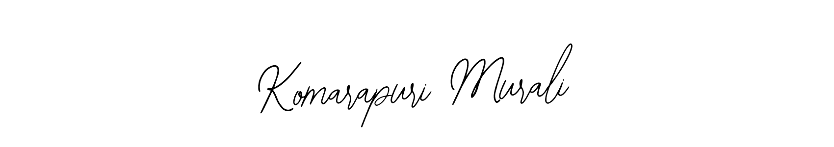 How to make Komarapuri Murali signature? Bearetta-2O07w is a professional autograph style. Create handwritten signature for Komarapuri Murali name. Komarapuri Murali signature style 12 images and pictures png