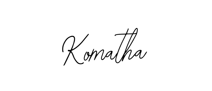 Make a beautiful signature design for name Komatha. With this signature (Bearetta-2O07w) style, you can create a handwritten signature for free. Komatha signature style 12 images and pictures png