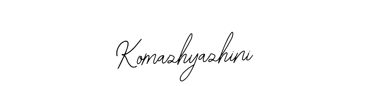 Design your own signature with our free online signature maker. With this signature software, you can create a handwritten (Bearetta-2O07w) signature for name Komazhyazhini. Komazhyazhini signature style 12 images and pictures png