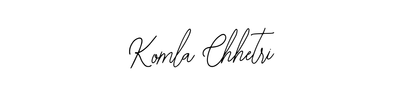 Create a beautiful signature design for name Komla Chhetri. With this signature (Bearetta-2O07w) fonts, you can make a handwritten signature for free. Komla Chhetri signature style 12 images and pictures png