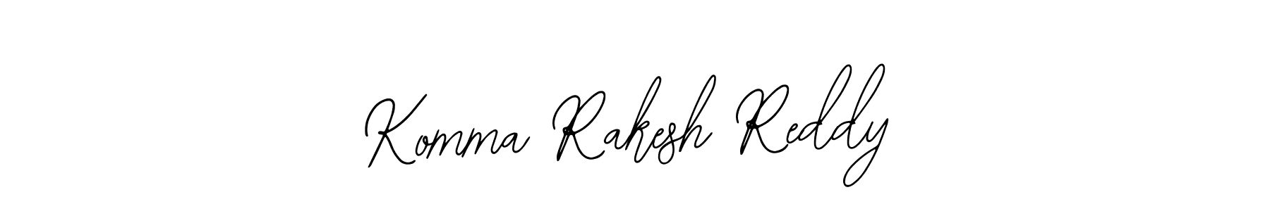 Make a beautiful signature design for name Komma Rakesh Reddy. Use this online signature maker to create a handwritten signature for free. Komma Rakesh Reddy signature style 12 images and pictures png