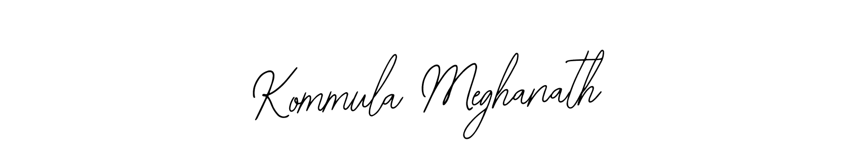Make a beautiful signature design for name Kommula Meghanath. Use this online signature maker to create a handwritten signature for free. Kommula Meghanath signature style 12 images and pictures png