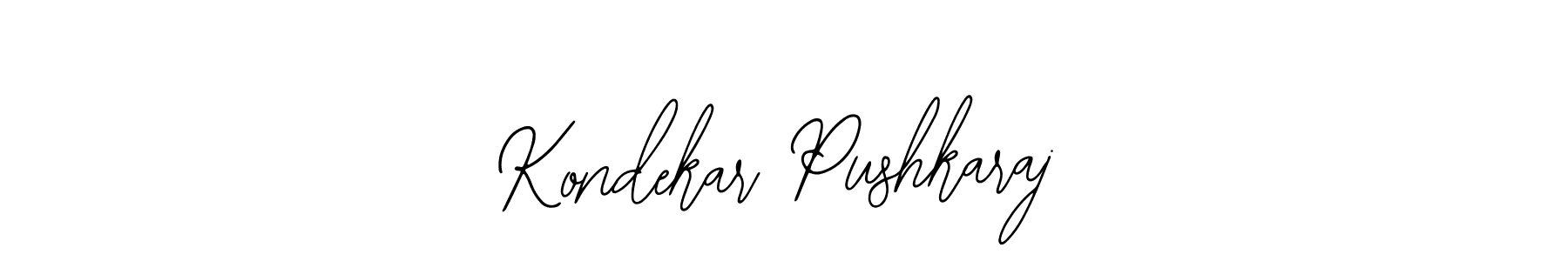 Also You can easily find your signature by using the search form. We will create Kondekar Pushkaraj name handwritten signature images for you free of cost using Bearetta-2O07w sign style. Kondekar Pushkaraj signature style 12 images and pictures png