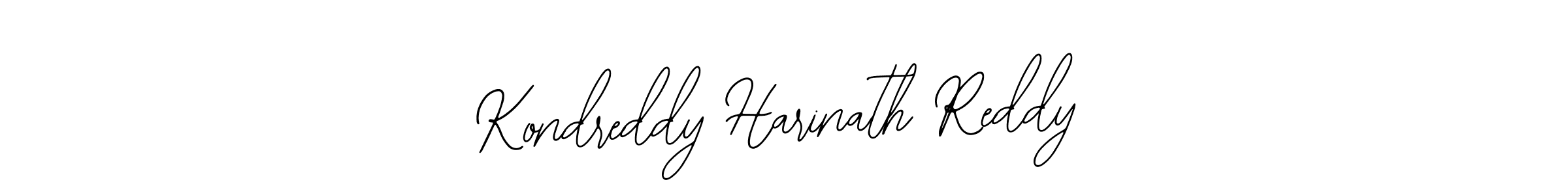 Create a beautiful signature design for name Kondreddy Harinath Reddy. With this signature (Bearetta-2O07w) fonts, you can make a handwritten signature for free. Kondreddy Harinath Reddy signature style 12 images and pictures png