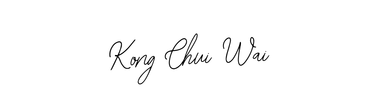 Similarly Bearetta-2O07w is the best handwritten signature design. Signature creator online .You can use it as an online autograph creator for name Kong Chui Wai. Kong Chui Wai signature style 12 images and pictures png
