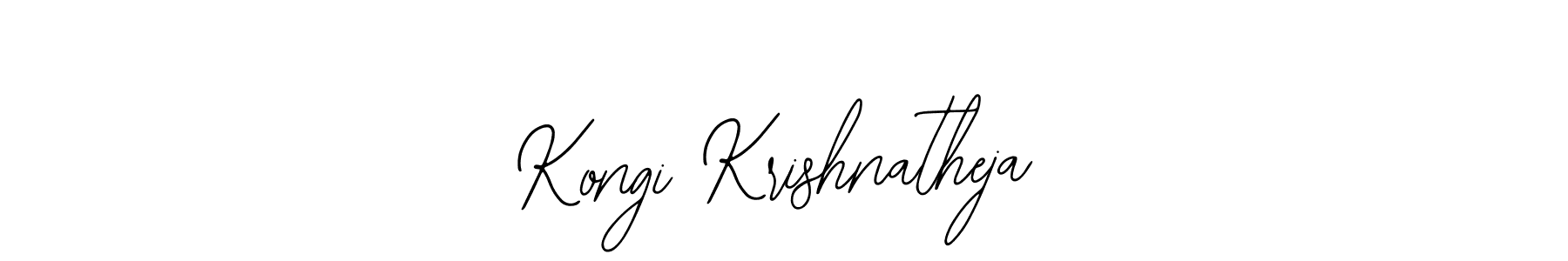 See photos of Kongi Krishnatheja official signature by Spectra . Check more albums & portfolios. Read reviews & check more about Bearetta-2O07w font. Kongi Krishnatheja signature style 12 images and pictures png