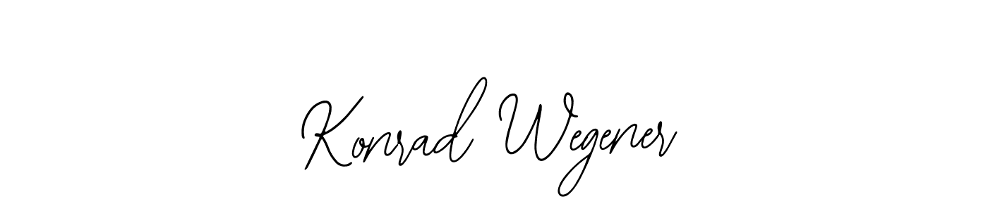 Make a beautiful signature design for name Konrad Wegener. With this signature (Bearetta-2O07w) style, you can create a handwritten signature for free. Konrad Wegener signature style 12 images and pictures png