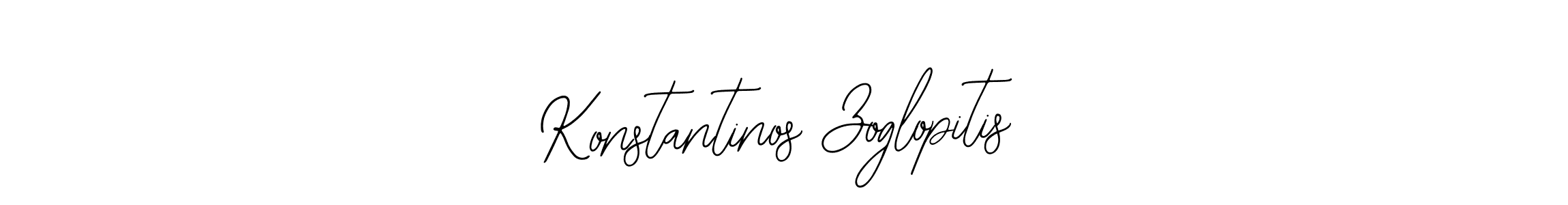 Make a beautiful signature design for name Konstantinos Zoglopitis. Use this online signature maker to create a handwritten signature for free. Konstantinos Zoglopitis signature style 12 images and pictures png