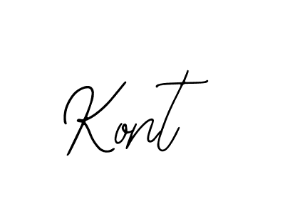 Similarly Bearetta-2O07w is the best handwritten signature design. Signature creator online .You can use it as an online autograph creator for name Kont. Kont signature style 12 images and pictures png