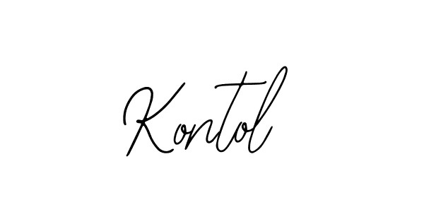 How to make Kontol signature? Bearetta-2O07w is a professional autograph style. Create handwritten signature for Kontol name. Kontol signature style 12 images and pictures png