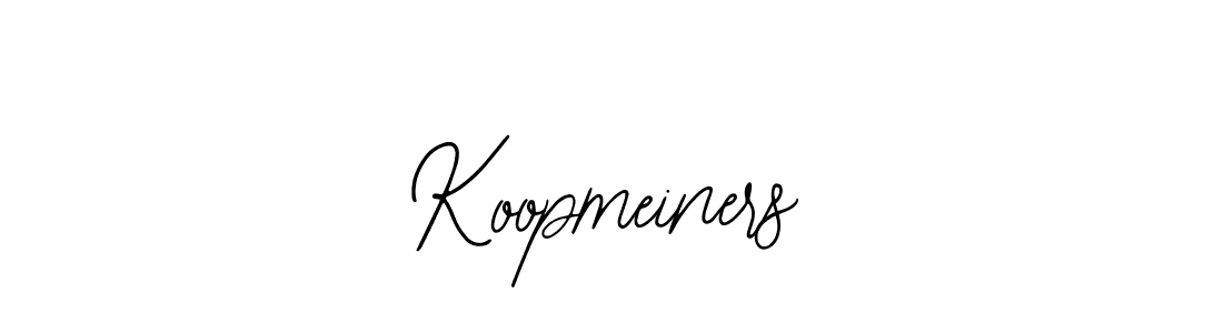 Design your own signature with our free online signature maker. With this signature software, you can create a handwritten (Bearetta-2O07w) signature for name Koopmeiners. Koopmeiners signature style 12 images and pictures png