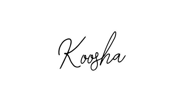 Koosha stylish signature style. Best Handwritten Sign (Bearetta-2O07w) for my name. Handwritten Signature Collection Ideas for my name Koosha. Koosha signature style 12 images and pictures png