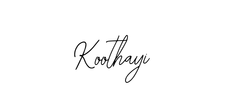 Make a beautiful signature design for name Koothayi. With this signature (Bearetta-2O07w) style, you can create a handwritten signature for free. Koothayi signature style 12 images and pictures png