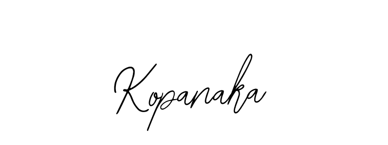 How to make Kopanaka name signature. Use Bearetta-2O07w style for creating short signs online. This is the latest handwritten sign. Kopanaka signature style 12 images and pictures png