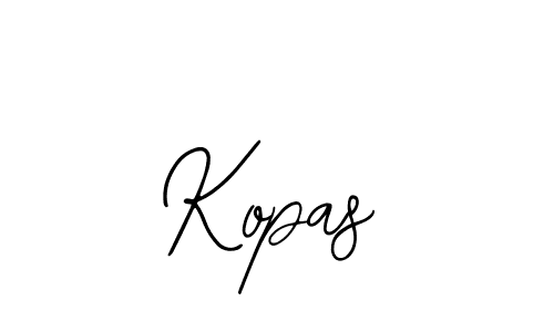 Use a signature maker to create a handwritten signature online. With this signature software, you can design (Bearetta-2O07w) your own signature for name Kopas. Kopas signature style 12 images and pictures png