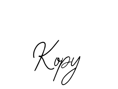 if you are searching for the best signature style for your name Kopy. so please give up your signature search. here we have designed multiple signature styles  using Bearetta-2O07w. Kopy signature style 12 images and pictures png