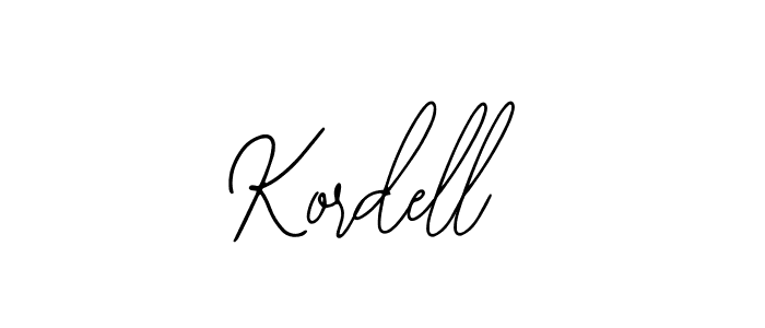 How to make Kordell signature? Bearetta-2O07w is a professional autograph style. Create handwritten signature for Kordell name. Kordell signature style 12 images and pictures png