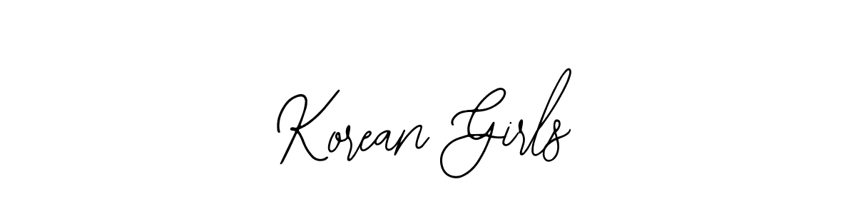 You should practise on your own different ways (Bearetta-2O07w) to write your name (Korean Girls) in signature. don't let someone else do it for you. Korean Girls signature style 12 images and pictures png